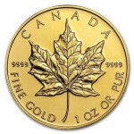 [Solo Santiago] [VF] Canadian Gold Maple Leaf (1 oz)