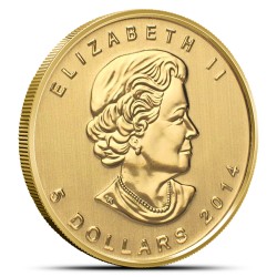 Canadian Gold Maple Leaf 2014 (1/10 oz) 