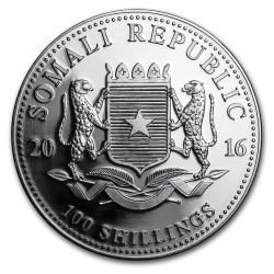 Somalian Elephant 2016 (1oz)