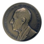 Medallas Presidenciales: Eduado Frei M. - Envejecido