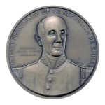 Medallas Presidenciales: Manuel Blanco Encalada. - Envejecido