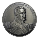 Medallas Presidenciales: Manuel Bulnes P. - Envejecido