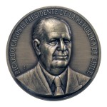 Medallas Presidenciales: Ricardo Lagos E. - Envejecido