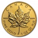 [XF] [Solo Santiago] Canadian Gold Maple Leaf (1 oz) 2010-2013