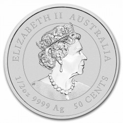 [UNC/AU] Australian Year of the Tiger 2022 (1/2oz) + Cápsula